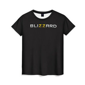 Женская футболка 3D с принтом Blizzard не такой в Тюмени, 100% полиэфир ( синтетическое хлопкоподобное полотно) | прямой крой, круглый вырез горловины, длина до линии бедер | Тематика изображения на принте: 