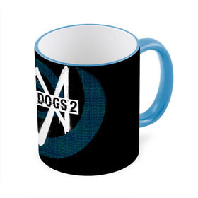 Кружка 3D с принтом Watch Dogs 2 в Тюмени, керамика | ёмкость 330 мл | Тематика изображения на принте: dogs | ubisoft | watch | watchdogs | псы | сторожевые | хакер
