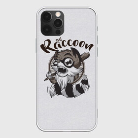 Чехол для iPhone 12 Pro Max с принтом Злой енот в Тюмени, Силикон |  | evil | raccoon | бита | енот