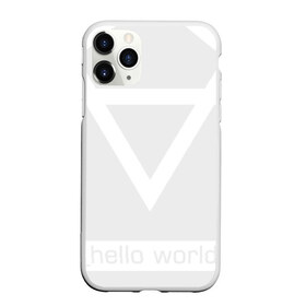 Чехол для iPhone 11 Pro матовый с принтом _hello world в Тюмени, Силикон |  | watch dogs 2
