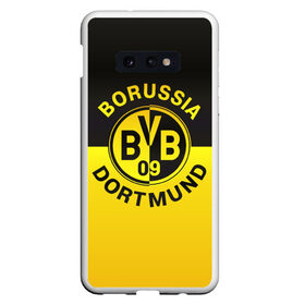 Чехол для Samsung S10E с принтом Borussia Dortmund FC в Тюмени, Силикон | Область печати: задняя сторона чехла, без боковых панелей | боруссия | германия | дортмунд | клуб | фк | футбол | футбольный