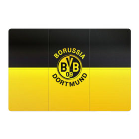 Магнитный плакат 3Х2 с принтом Borussia Dortmund FC в Тюмени, Полимерный материал с магнитным слоем | 6 деталей размером 9*9 см | боруссия | германия | дортмунд | клуб | фк | футбол | футбольный