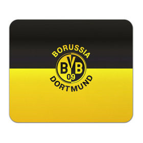 Коврик прямоугольный с принтом Borussia Dortmund FC в Тюмени, натуральный каучук | размер 230 х 185 мм; запечатка лицевой стороны | Тематика изображения на принте: боруссия | германия | дортмунд | клуб | фк | футбол | футбольный