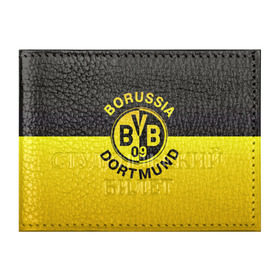 Обложка для студенческого билета с принтом Borussia Dortmund FC в Тюмени, натуральная кожа | Размер: 11*8 см; Печать на всей внешней стороне | Тематика изображения на принте: боруссия | германия | дортмунд | клуб | фк | футбол | футбольный