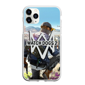Чехол для iPhone 11 Pro матовый с принтом Watch Dogs 2 в Тюмени, Силикон |  | watchdogs