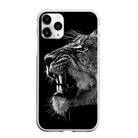 Чехол для iPhone 11 Pro матовый с принтом Львица в Тюмени, Силикон |  | animal | fangs | head | lion | lioness | predator | teeth | wild | голова | дикая | животное | клыки | лев | львица | оскал | хищник