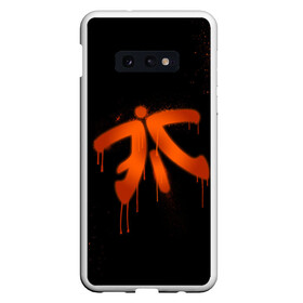 Чехол для Samsung S10E с принтом csgo - Fnatic (Black collection) в Тюмени, Силикон | Область печати: задняя сторона чехла, без боковых панелей | 0x000000123 | cs | csgo | fnatic | кс | ксго | фнатик