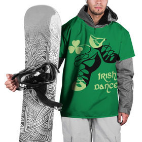 Накидка на куртку 3D с принтом Ireland, Irish dance в Тюмени, 100% полиэстер |  | background | black | clover | dance | green | ireland | irish | petal | soft shoes | зеленый | ирландия | ирландский | клевер | лепесток | мягкая | обувь | танец | фон | черная