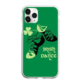 Чехол для iPhone 11 Pro Max матовый с принтом Ireland Irish dance в Тюмени, Силикон |  | Тематика изображения на принте: background | black | clover | dance | green | ireland | irish | petal | soft shoes | зеленый | ирландия | ирландский | клевер | лепесток | мягкая | обувь | танец | фон | черная