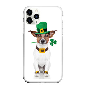 Чехол для iPhone 11 Pro Max матовый с принтом Ирландия в Тюмени, Силикон |  | animal | breed | clover | dog | folk | fun | funny | hat | hero | ireland | irish | saint patrick | герой | животное | ирландия | ирландский | клевер | народный | порода | прикол | святой патрик | собака | шляпа | шутка