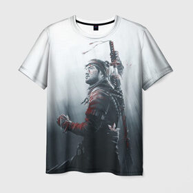 Мужская футболка 3D с принтом Shadow Tactics в Тюмени, 100% полиэфир | прямой крой, круглый вырез горловины, длина до линии бедер | Тематика изображения на принте: 
