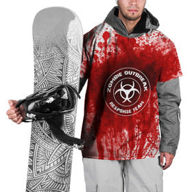 Накидка на куртку 3D с принтом зомбиапокалипсис в Тюмени, 100% полиэстер |  | the walking dead | апокалипсис | замбиапокалипсис | зомби | кровь | ходячие мертвецы