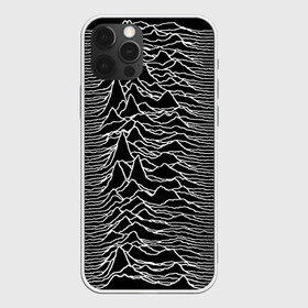 Чехол для iPhone 12 Pro с принтом Joy Division. Unknown Pleasures в Тюмени, силикон | область печати: задняя сторона чехла, без боковых панелей | joy division | альбом | волны | горы | линии | обложка | панк | рок