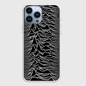 Чехол для iPhone 13 Pro Max с принтом Joy Division. Unknown Pleasures в Тюмени,  |  | joy division | альбом | волны | горы | линии | обложка | панк | рок