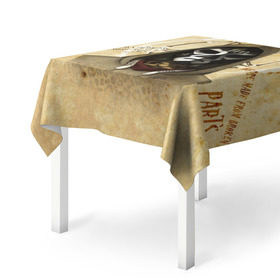 Скатерть 3D с принтом Hollywood Undead в Тюмени, 100% полиэстер (ткань не мнется и не растягивается) | Размер: 150*150 см | Тематика изображения на принте: 