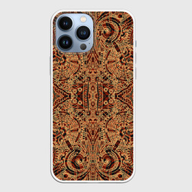 Чехол для iPhone 13 Pro Max с принтом Ацтекские формы 2 в Тюмени,  |  | абстракция | арт | ацтеки | индейцы | магия | майя | фракталы | эзотерика
