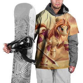 Накидка на куртку 3D с принтом Pony Leona в Тюмени, 100% полиэстер |  | league of legends | leona | lol | pony | леона | лига легенд | лол | пони