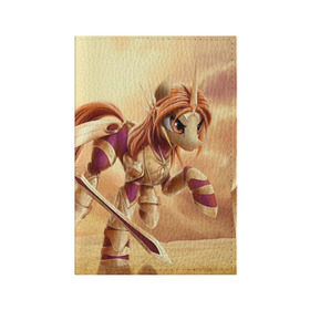 Обложка для паспорта матовая кожа с принтом Pony Leona в Тюмени, натуральная матовая кожа | размер 19,3 х 13,7 см; прозрачные пластиковые крепления | league of legends | leona | lol | pony | леона | лига легенд | лол | пони
