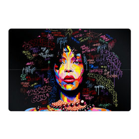 Магнитный плакат 3Х2 с принтом Ямайка, девушка в Тюмени, Полимерный материал с магнитным слоем | 6 деталей размером 9*9 см | девушка | портрет | ямайка | яркий