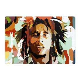 Магнитный плакат 3Х2 с принтом Боб Марли в Тюмени, Полимерный материал с магнитным слоем | 6 деталей размером 9*9 см | bob marley | composer | guitarist | jamaica | jamaican musician | reggae | singer | музыкант | регги