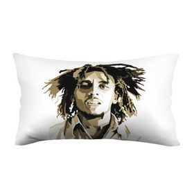 Подушка 3D антистресс с принтом Ямайка, Боб Марли в Тюмени, наволочка — 100% полиэстер, наполнитель — вспененный полистирол | состоит из подушки и наволочки на молнии | Тематика изображения на принте: bob marley | reggae