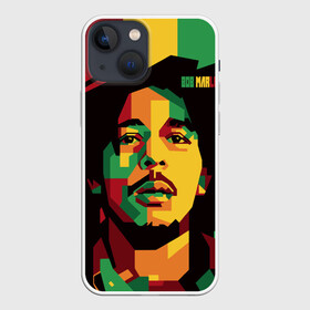 Чехол для iPhone 13 mini с принтом Ямайка, Боб Марли в Тюмени,  |  | bob marley | reggae | регги