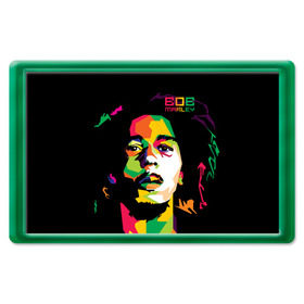 Магнит 45*70 с принтом Ямайка, Боб Марли в Тюмени, Пластик | Размер: 78*52 мм; Размер печати: 70*45 | reggae | регги