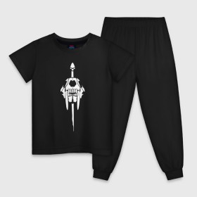 Детская пижама хлопок с принтом Far Cry Primal 2 в Тюмени, 100% хлопок |  брюки и футболка прямого кроя, без карманов, на брюках мягкая резинка на поясе и по низу штанин
 | Тематика изображения на принте: 