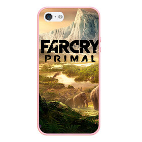 Чехол для iPhone 5/5S матовый с принтом Far Cry Primal 8 в Тюмени, Силикон | Область печати: задняя сторона чехла, без боковых панелей | far cry | far cry primal | компьютерные игры | первобытные | фар край праймал | фаркрай