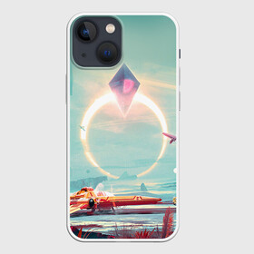 Чехол для iPhone 13 mini с принтом No Mans Sky 2 в Тюмени,  |  | no man sky | no mans sky | безлюдное небо | ноу мэнс скай