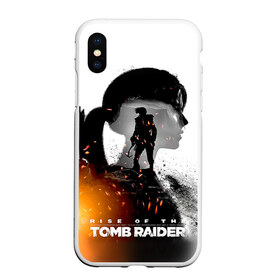 Чехол для iPhone XS Max матовый с принтом Rise of the Tomb Raider 1 в Тюмени, Силикон | Область печати: задняя сторона чехла, без боковых панелей | rise of the tomb raider | tomb raider | восхождение расхитительницы гробниц | расхитительница гробниц