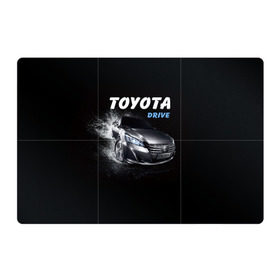 Магнитный плакат 3Х2 с принтом Toyota Drive в Тюмени, Полимерный материал с магнитным слоем | 6 деталей размером 9*9 см | Тематика изображения на принте: crown | toyota | авто | автомобиль | краун | машина | тачка | тойота