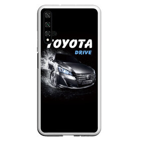 Чехол для Honor 20 с принтом Toyota Drive в Тюмени, Силикон | Область печати: задняя сторона чехла, без боковых панелей | crown | toyota | авто | автомобиль | краун | машина | тачка | тойота