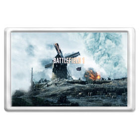 Магнит 45*70 с принтом Battlefield 1 в Тюмени, Пластик | Размер: 78*52 мм; Размер печати: 70*45 | батла | батлфилд