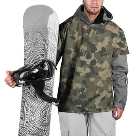 Накидка на куртку 3D с принтом Камуфляж с резиновыми уточками в Тюмени, 100% полиэстер |  | Тематика изображения на принте: 23 февраля | паттерн | утенок | утка | хаки