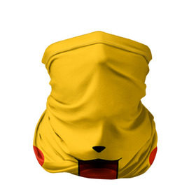 Бандана-труба 3D с принтом Pokemon Pikachu в Тюмени, 100% полиэстер, ткань с особыми свойствами — Activecool | плотность 150‒180 г/м2; хорошо тянется, но сохраняет форму | балаклава | пикачу | покемон