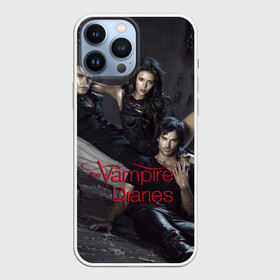 Чехол для iPhone 13 Pro Max с принтом Дневники вампира в Тюмени,  |  | fantasy | ian somerhalder | mystery | nina dobrev | paul wesley | science fiction | the vampire diaries | tv series | дневники вампира | йен сомерхолдер | мистика | нина добрев | пол уэсли | сериал | фантастика | фэнтези