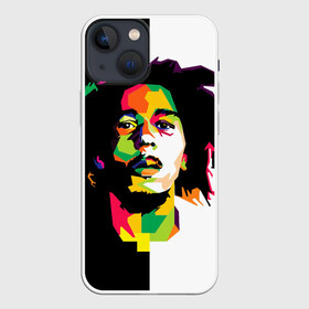 Чехол для iPhone 13 mini с принтом Bob Marley в Тюмени,  |  | боб марли | поп арт