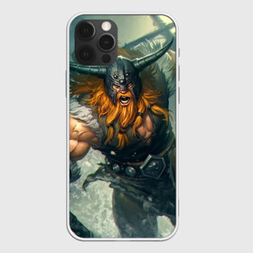 Чехол для iPhone 12 Pro Max с принтом Olaf в Тюмени, Силикон |  | league of legends | lol | olaf | viking | викинг | лига легенд | лол | олаф