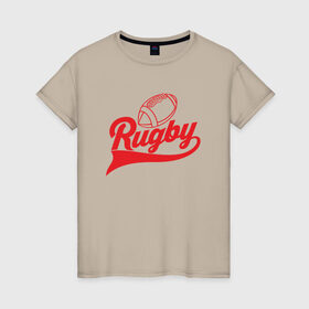 Женская футболка хлопок с принтом RUGBY в Тюмени, 100% хлопок | прямой крой, круглый вырез горловины, длина до линии бедер, слегка спущенное плечо | america | brokenfinger | dotrugby | league | nails | rugby | rugbyunion | usa | womensrugby | медведь | мяч | регби | россия