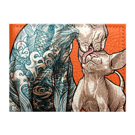 Обложка для студенческого билета с принтом Кошки в Тюмени, натуральная кожа | Размер: 11*8 см; Печать на всей внешней стороне | дети | кисы | кот | котики | кошки | ласка | любовь | мама | мама и ребенок | мило | милота | сфинкс | татуировки | якудза.