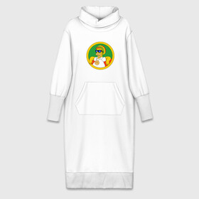 Платье удлиненное хлопок с принтом Раста Гомер в Тюмени,  |  | гомер | мульт | симпсоны