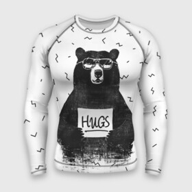 Мужской рашгард 3D с принтом Bear Hugs в Тюмени,  |  | Тематика изображения на принте: animal | bear | beast | fashion | funny | hipster | hugs | nature | style | животное | зверь | медведь | мода | объятья | прикол | природа | стиль | хипстер