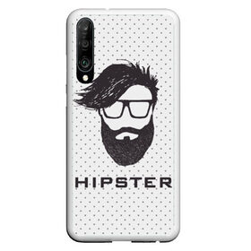 Чехол для Honor P30 с принтом Hipster в Тюмени, Силикон | Область печати: задняя сторона чехла, без боковых панелей | hair | hipster | man | волосы | мужчина | парень | прическа | хипстер