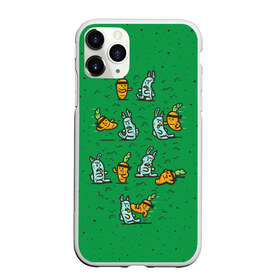 Чехол для iPhone 11 Pro матовый с принтом Боевая морковь в Тюмени, Силикон |  | animal | beast | karate | nature | rabbit | vegan | битва | бой | веган | вегетарианец | животное | зайка | зайчик | заяц | зверь | карате | кролик | морковь | овощ | природа