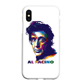 Чехол для iPhone XS Max матовый с принтом Al Pacino в Тюмени, Силикон | Область печати: задняя сторона чехла, без боковых панелей | Тематика изображения на принте: актёр | аль пачино | артист | звезда | кино | киноактёр | кинозвезда | кинофильм | роль