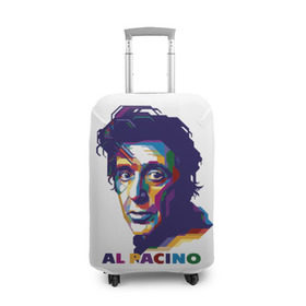 Чехол для чемодана 3D с принтом Al Pacino в Тюмени, 86% полиэфир, 14% спандекс | двустороннее нанесение принта, прорези для ручек и колес | актёр | аль пачино | артист | звезда | кино | киноактёр | кинозвезда | кинофильм | роль
