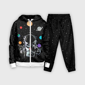 Детский костюм 3D с принтом Космический жонглер в Тюмени,  |  | astronaut | cosmonaut | cosmos | galaxy | planet | space | star | universe | астронавт | вселенная | галактика | звезды | земля | космонавт | космос | луна | марс | планета | сатурн | уран