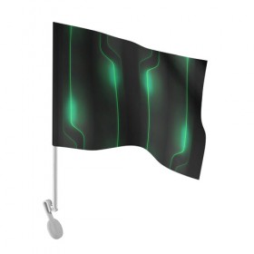 Флаг для автомобиля с принтом Luxury style by VPPDGryphon в Тюмени, 100% полиэстер | Размер: 30*21 см | vppdgryphon | абстракция | геометрия | игра | красивая | красота | полосы | соты | текстура | эксклюзив