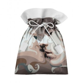Подарочный 3D мешок с принтом Поп-арт, поцелуй в Тюмени, 100% полиэстер | Размер: 29*39 см | Тематика изображения на принте: kiss | love | поцелуй | узоры